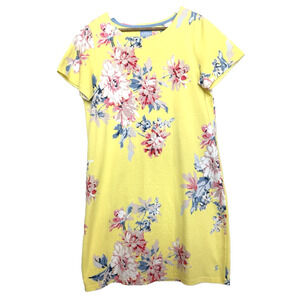 Joules Floral Cottagecore Shift Dress Size 10 Resort Casual‎ Beach Casual